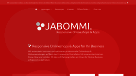 What Jabommi.de website looked like in 2019 (4 years ago)