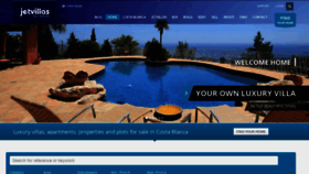 What Jetvillas.com website looked like in 2019 (4 years ago)