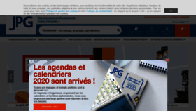 What Jpg.fr website looked like in 2019 (4 years ago)