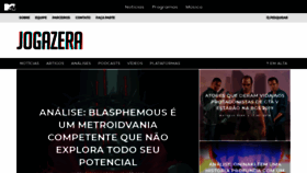 What Jogazera.com.br website looked like in 2019 (4 years ago)