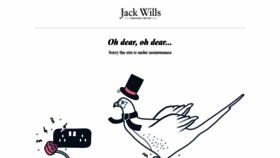 What Jackwills.hk website looked like in 2019 (4 years ago)