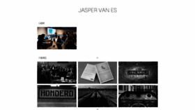 What Jaspervanes.nl website looked like in 2019 (4 years ago)
