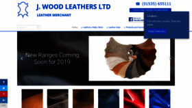What Jwoodleathers.co.uk website looked like in 2019 (4 years ago)
