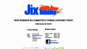 What Jixhobbies.co.za website looked like in 2019 (4 years ago)