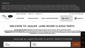 What Jaguarclassicparts.com website looked like in 2019 (4 years ago)