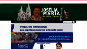 What Joseliamaria.com website looked like in 2019 (4 years ago)