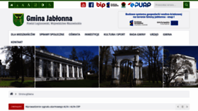 What Jablonna.pl website looked like in 2019 (4 years ago)