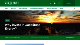 What Jadestone-energy.com website looked like in 2019 (4 years ago)