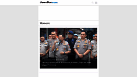 What Jawapos.co.id website looked like in 2019 (6 years ago)