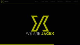 What Jagex.com website looked like in 2019 (4 years ago)