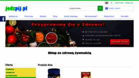 What Jedzpij.pl website looked like in 2019 (7 years ago)