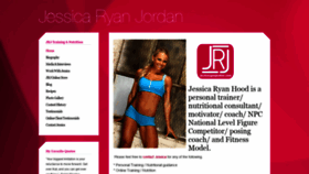 What Jessicaryanjordan.com website looked like in 2019 (4 years ago)