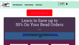 What Jetbeads.com website looked like in 2019 (4 years ago)