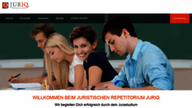 What Juriq.de website looked like in 2019 (4 years ago)