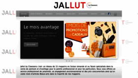 What Jallut.ch website looked like in 2019 (4 years ago)