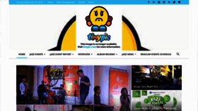 What Jazzuality.com website looked like in 2019 (4 years ago)