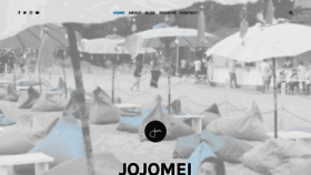 What Jojomei.com website looked like in 2019 (4 years ago)