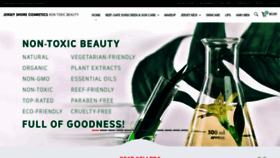 What Jerseyshorecosmetics.com website looked like in 2019 (4 years ago)