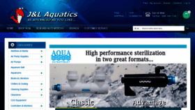 What Jlaquatics.com website looked like in 2019 (4 years ago)