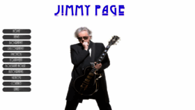 What Jimmypage.co.uk website looked like in 2019 (4 years ago)