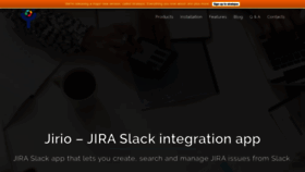 What Jirioslackapp.com website looked like in 2019 (4 years ago)