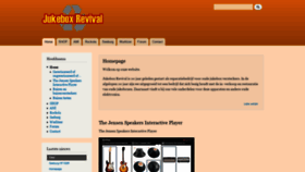 What Jukebox-revival.nl website looked like in 2019 (4 years ago)