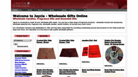 What Jaycia.co.uk website looked like in 2019 (4 years ago)
