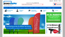 What Jansen-display.pl website looked like in 2019 (5 years ago)
