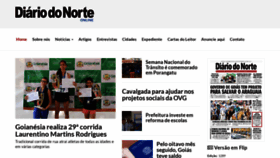 What Jornaldiariodonorte.com.br website looked like in 2019 (4 years ago)