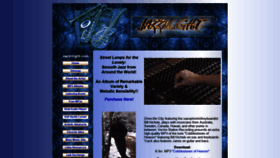 What Jazznlight.com website looked like in 2019 (4 years ago)