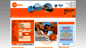 What Justsunshine.com website looked like in 2019 (4 years ago)