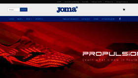 What Joma-sport.cz website looked like in 2019 (4 years ago)