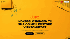 What Justt.com website looked like in 2019 (6 years ago)