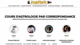 What Jupitair.org website looked like in 2019 (4 years ago)