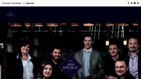 What Javarepublic.com website looked like in 2019 (5 years ago)