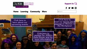 What Jofa.org website looked like in 2019 (4 years ago)