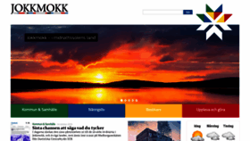 What Jokkmokk.se website looked like in 2019 (4 years ago)