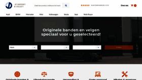 What Jdbandenvelgen.nl website looked like in 2019 (4 years ago)