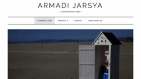What Jarsya.it website looked like in 2019 (4 years ago)