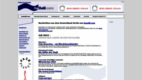What Judentum.de website looked like in 2019 (4 years ago)