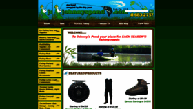 What Johnnyspond.com website looked like in 2019 (4 years ago)