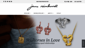 What Janareinhardt.com website looked like in 2019 (4 years ago)