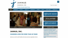 What Jannus.org website looked like in 2019 (4 years ago)