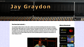 What Jaygraydon.com website looked like in 2019 (4 years ago)
