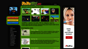 What Jojohry.cz website looked like in 2019 (4 years ago)