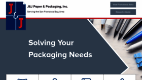 What Jj-paper-packaging.com website looked like in 2019 (4 years ago)