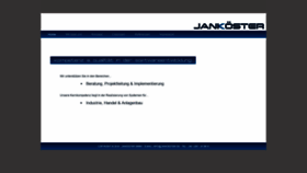 What Jankoester.de website looked like in 2019 (4 years ago)