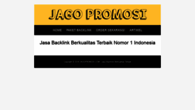 What Jagopromosi.com website looked like in 2019 (4 years ago)