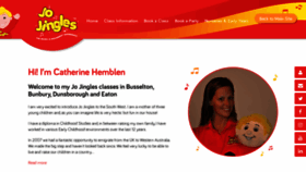 What Jojinglesperth.com.au website looked like in 2019 (4 years ago)