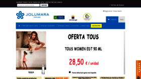 What Jolumara.com website looked like in 2019 (4 years ago)